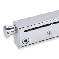 Cerradura De Piso Para Puerta De Vidrio Acero Inoxidable Cerradura De Suelo Para Baño Y Toilettes Cerradura De Tierra Herramienta De Cerrajería - details 3