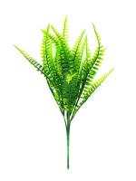 2Pcs Plantas Artificiales Ramales De Hierba Falsa Verde Resistente Al UV Para Exterior Decoración De Hogar Y Bodas - details 2