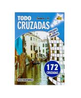 Cruzadas Pack De 4 Libros, 688 Cruzadas Con Números, Pasatiempos En Español Blanco Y Negro Distripubli - details 2