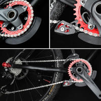 Guía De Cadena Para Bicicleta De Montaña Ultraligera Guardia De Cadena Suave Para Disc Sprocket 32T-38T Guía De Cadena DH Frame Guard - details 4