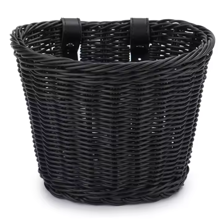 Cesta De Bicicleta Frontal Ajustable De Rotura Multifuncional Cesta De Paja Tradicional Regalo Vintage Para Colegas Y Amigos - 1
