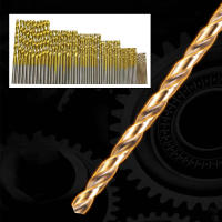 Juego De Brocas De Tornillo Templadas En Titanio HSS Para Metal Y Madera Herramientas De Carpintero 1.0mm-3.5mm 50Pcs 60Pcs - details 2
