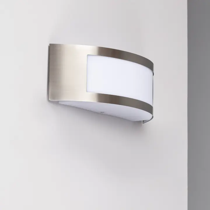 Ledkia Aplique de Pared Exterior de Acero Inoxidable Girig - 1