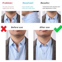 Kit De Fijación De Cuello Ajustable Para Camisas Soporte De Collar De Sostén De T-Shirt Accesorio De Ropa Para Hombres Y Mujeres Material De Poliéster Y Plástico - details 9