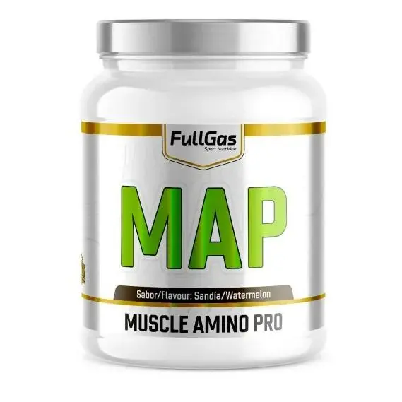 FULLGAS - MAP *Varios Sabores* 300g - Complemento alimenticio a base de aminoácidos esenciales Gluten Free - 1