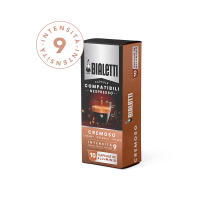 Bialetti Cápsulas de Café 100 caps - Compatibles con Nespresso® * (no vertuo) Mezcla Intenso y Cremoso  - Intensidad 11 o 9 - Café intenso y ricamente aromático/Aromas dulces y afrutados combinados con notas de biscuit - 10 cápsulas x 10 paquetes - details 4
