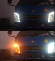 Lámpara De Señalización LED 24V Para Camión Luz Diurna De Alta Brillo Impermeable DRL Faros Y Freno Luz De Advertencia - details 15