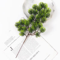 Rama De Pino Artificial 34cm Verde Realista Para Fiestas Bodas Decoración De Navidad En Casa Y Habitaciones Planta Artificial - details 10