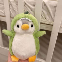 Almohada De Peluche Pingüino Kawaii Juguete De Peluche Pingüino Lindo Regalos Para Niños Edad Recomendada 0-3Años Material Suave - details 5