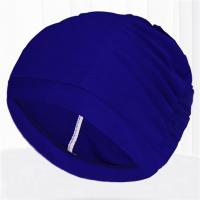 1Pc Gorra De Natación Elástica De Nylon Color Sólido Con Pliegues Protección De Pelo Largo Accesorios Deportivos Para Piscina - details 3