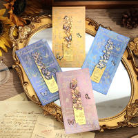 Marcapáginas Vintage Mariposa Flor Dorado Metal Hueco Creativo Regalo Para Estudiantes Herramienta De Lectura Suministros De Papelería - details 1