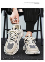 Zapatos Deportivos Casuales Para Hombre 2023 Tendencia Nueva Suela Gruesa Transpirables Malla Zapatillas Con Cordones - details 18