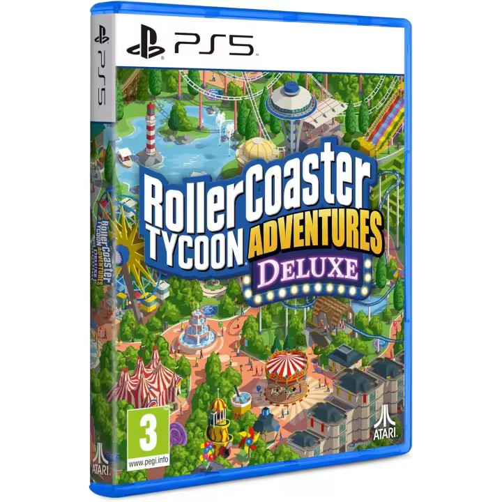ROLLERCOASTER TYCOON ADVENTURES DELUXE EDITION PS5 PAL ESPAÑA NUEVO FISICO  - Videotec - 1