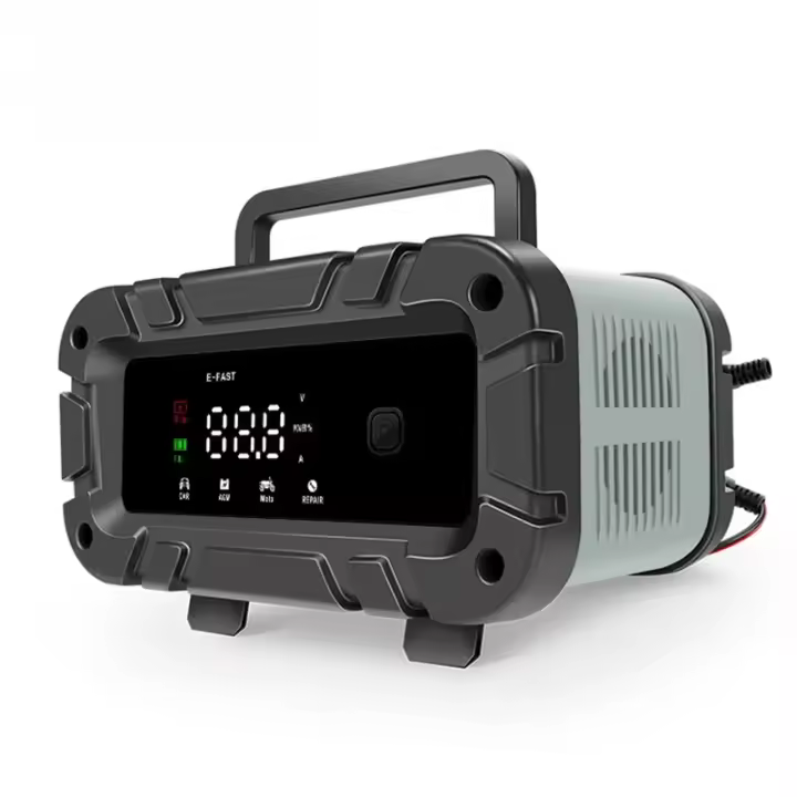 Cargador De Batería Automático Completo 10A/6A/5A 12V/24V Para Coche Y Motocicleta Nivel 7 Carga Pulso Reparación Para AGM GEL WET - 1