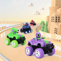 Juguete De Coche De Acero Inercia Para Niños Vehículo De Mano Con Ruedas 4 Y 6 Camión De Basura Con Retroceso Herramienta Educativa Para Niños Mayores De 3 Años - details 6