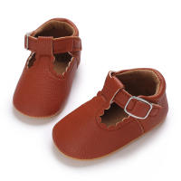 Zapatos Para Bebé Recién Nacidos Niñas Clásicos Corazón De Goma Antideslizante PU Vestido Primera Caminadora Zapatos De Cuna - details 38