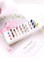 Estuche De Almacenamiento Para Brocas De Uñas Con 30 Huecos Soporte Organizador De Manicura Caja De Exhibición Para Cabezas De Pulido De Uñas Material Plástico - details 6