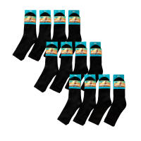 Set de 3 o 12 Calcetines 18 Estilos Diferentes De Calcetines Sneaker Longitud Media, Tamaño Universal: Hombres 40-46 o Mujeres 35-40, Transpirables y Cómodos para Hombre y Mujer Multicolor (Color Al Azar, No Se Puede Elegir) - details 4