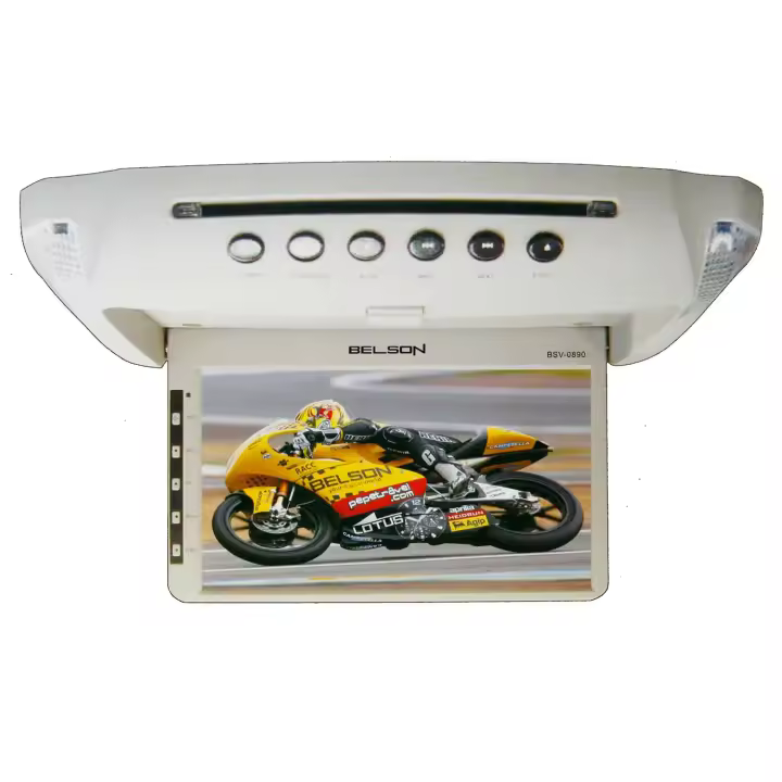Belson BSV-0890  Reproductor de DVD/MPEG4  con pantalla LCD 8'5" -Instalación en el techo del vehículo - 1