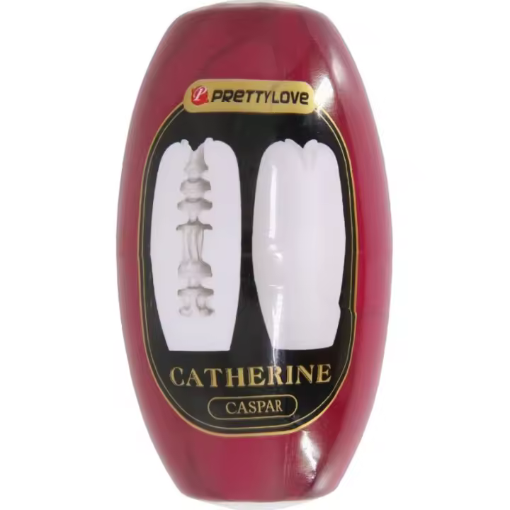 Pretty Love Catherine – Masturbador Masculino Huevo Blanco - 1