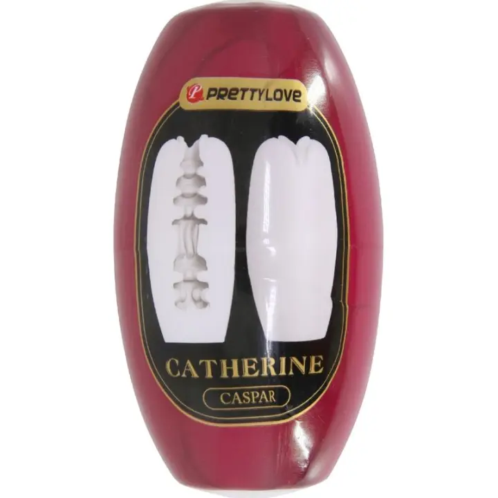 Pretty Love Catherine – Masturbador Masculino Huevo Blanco - 1