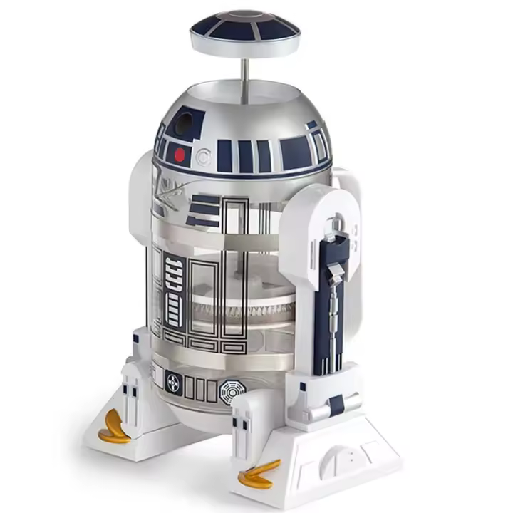 Tetera De Café Manual Star Wars R2-D2 960ml Acero Inoxidable Robot Cartoon Para Oficina Y Hogar Miniatura Termo Moka - 1
