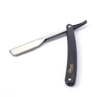 Afeitadora Manual Tradicional Para Hombres Cuchillo De Acero Inoxidable Porta Afeitar Facial Y Barba Epilador De Pelo Estilo Antiguo - details 5