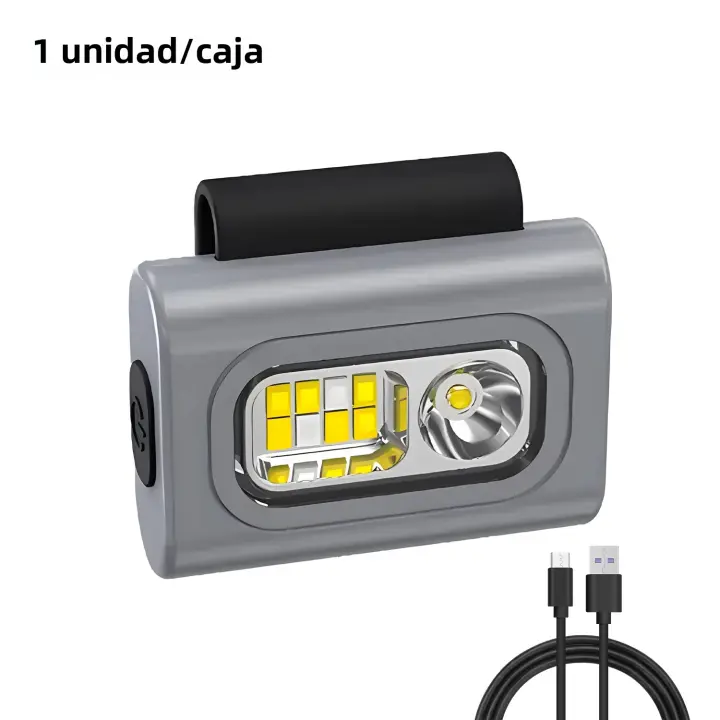 Linterna Frontal LED De Alta Potencia Con Luz Potente Y Resistente Al Agua Para Pesca Nocturna Y Duración Prolongada - 1