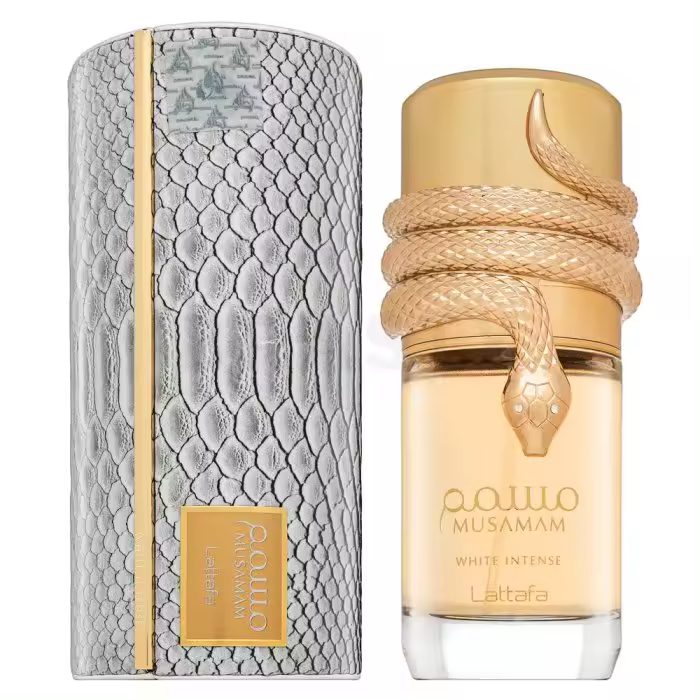 Perfume Árabe 100% Original Lattafa Musamam White Intense EDP Unisex 100ml | Fragancia Exclusiva y Sofisticada con Notas de Almizcle, Ámbar y Especias | Aroma Intenso, Duradero y Elegante | Perfume de Lujo Inspirado en la Tradición Oriental - 1