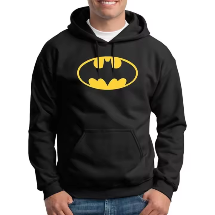 Face: Sudadera de Batman DC comic Original, EN LIQUIDACION DESCUENTO - 48% OFERTA DE NAVIDAD, TALLA :  S  Y  XL - 1