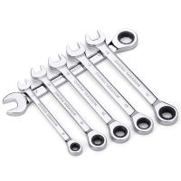 Juego De Llaves De Eje Ratcheting Estándar Métrico Para Reparación De Coches Y Equipo Doméstico Material De Acero Cr-V Multifuncional Doble Final - details 2