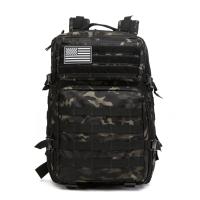 Mochila Táctica 25L/50L Con Sistema Molle Para Exteriores Adecuada Para Senderismo Camping Trekking Caza Pesca Y Gimnasio Material 600D Unisex - details 19