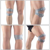 Manguito De Rodilla Elástico Con Protección Pressurizada 1PCS Para Baloncesto Tenis Ciclismo Soporte De Rodilla Con Almohadilla De Seguridad Para Adultos - details 6