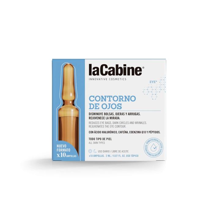 La Cabine LACABINE Ampollas Contorno De Ojos Corrector De Bolsas Y Ojeras 10 X 2 Ml - 1 Unidad