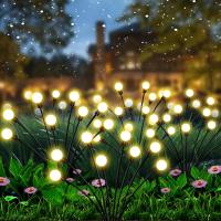 10 Luces Solares Para Jardín Con Diseño De Mariposa Impermeables Para Exterior Patio Camino Decoraciones Navideñas Luz Solar Moderna IP65 - details 5