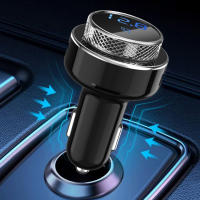 Transmisor FM Para Coche GC16 Modulador Inalámbrico Bluetooth Con Reproductor MP3 USB Doble Cargador Rápido QC3.0 Y Función Handsfree - details 4