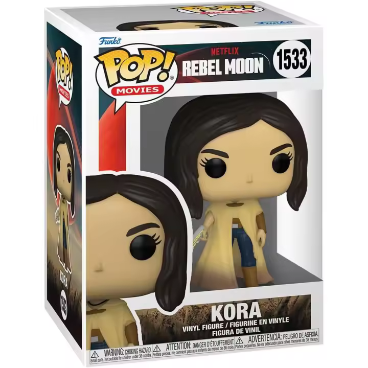 Funko Pop! Movies: Rebel Moon - Kora - Figura de Vinilo Coleccionable - Idea de Regalo- Mercancia Oficial - Juguetes para Niños y Adultos - Edad recomendada mayores de 3 años - 1