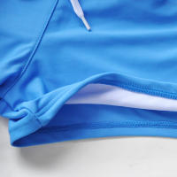 Shorts De Natación Para Hombre Con Cordón Y Encaje Transpirable Cintura Elástica Secado Rápido Para Playa Y Piscina Estilo De Verano - details 2