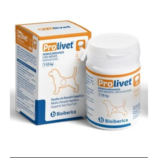 PROLIVET PERRO MEDIANO 30 COMPRIMIDOS (BIOIBERICA) - 1