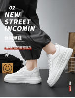 Zapatos De Caminar Cómodos Para Hombre Con Suela Gruesa Y Transpirables Para Todas Las Estaciones Zapatos De Moda Casual Y Deportivos - details 1