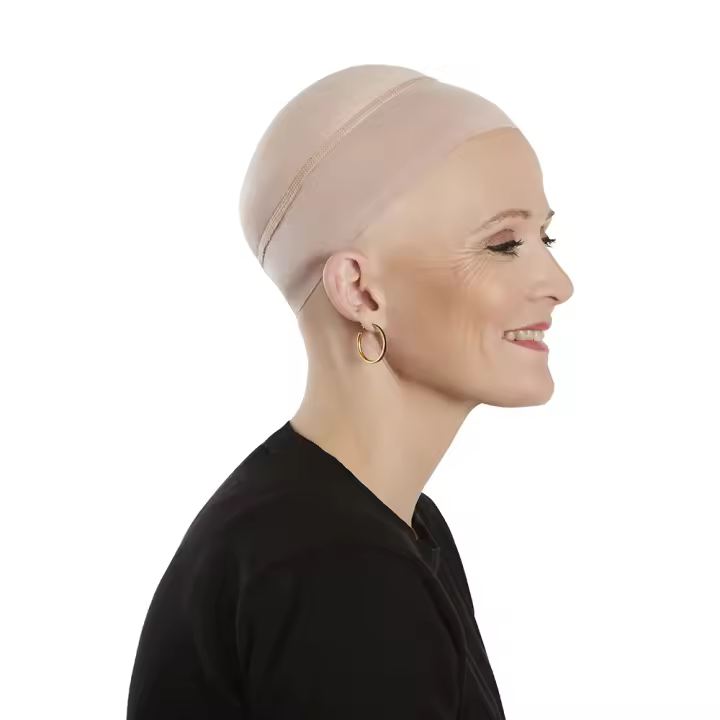 Christine Headwear Soft Lift Hat 1220-0628 Gorro para Volumen Beige - Gorro para la Cabeza Alopecia Oncológico - 1