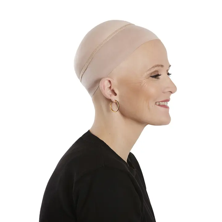 Christine Headwear Soft Lift Hat 1220-0628 Gorro para Volumen Beige - Gorro para la Cabeza Alopecia Oncológico - 1