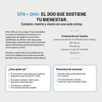 PROFIT Omega 3 IFOS - 90 perlas EPA DHA en Perlas con Certificación IFOS para Salud Cardiovascular, Cerebral y Visual - details 0