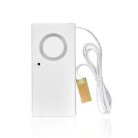 Sensor De Detección De Fugas Independiente Sistema De Alarma De Inundación Y Sobrederrame Con Medidor De Nivel De Agua Material ABS Resistente Temperatura -30℃~ 70℃ No Incluye Batería 9V - details 2