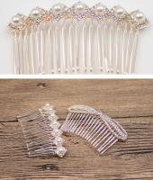 10pcs Base De Peine Metálico Para Adornos De Cabello Accesorios Chinos Para Diademas Y Joyería De Boda Decorativa Tamaños Variados - details 4