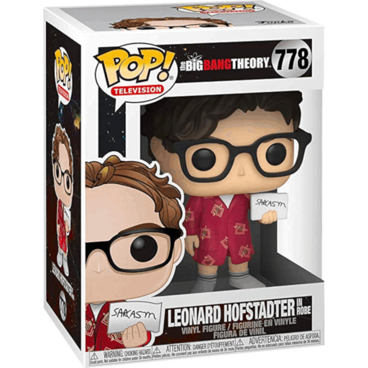 Funko Pop Cine Y TV The Big Bang Theory Leonard Hofstadter 778 figura Coleccionable