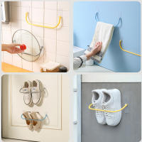 Rack De Almacenamiento Para Zapatillas Y Pantuflas 4PCS Organizador De Zapatos Pared Colgador De Calzado Para Baño Con Drenaje Y Secado - details 6