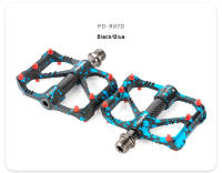 Pedales De Bicicleta PROMEND MTB Ultra-ligeros Con 3 Rodamientos Fibra De Carbono Colorido Eje Tubo Accesorios De Bicicleta Para Carretera Y Montaña - details 13