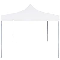 vidaXL Carpa plegable profesional acero blanco 3x3 m - details 1