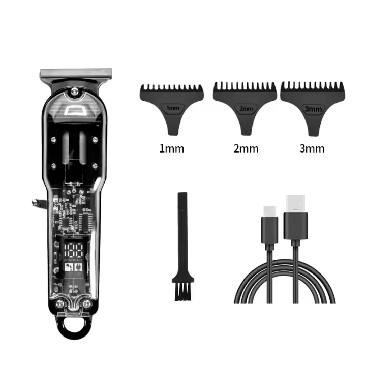 Oryx Precision Max - Afeitadora Eléctrica y Cortapelos de Alta Potencia-Negro - 1